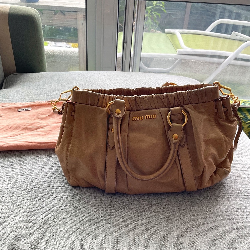 Miu miu purse authentic